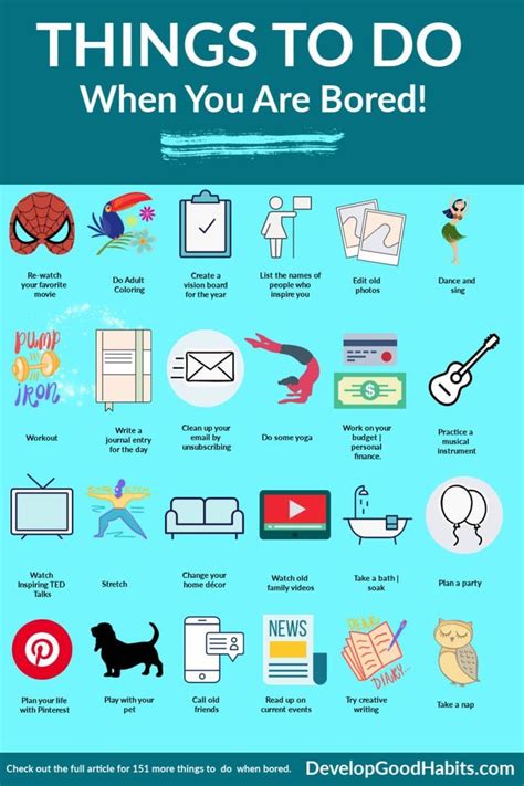 100 Things To Do When You Are Bored .
